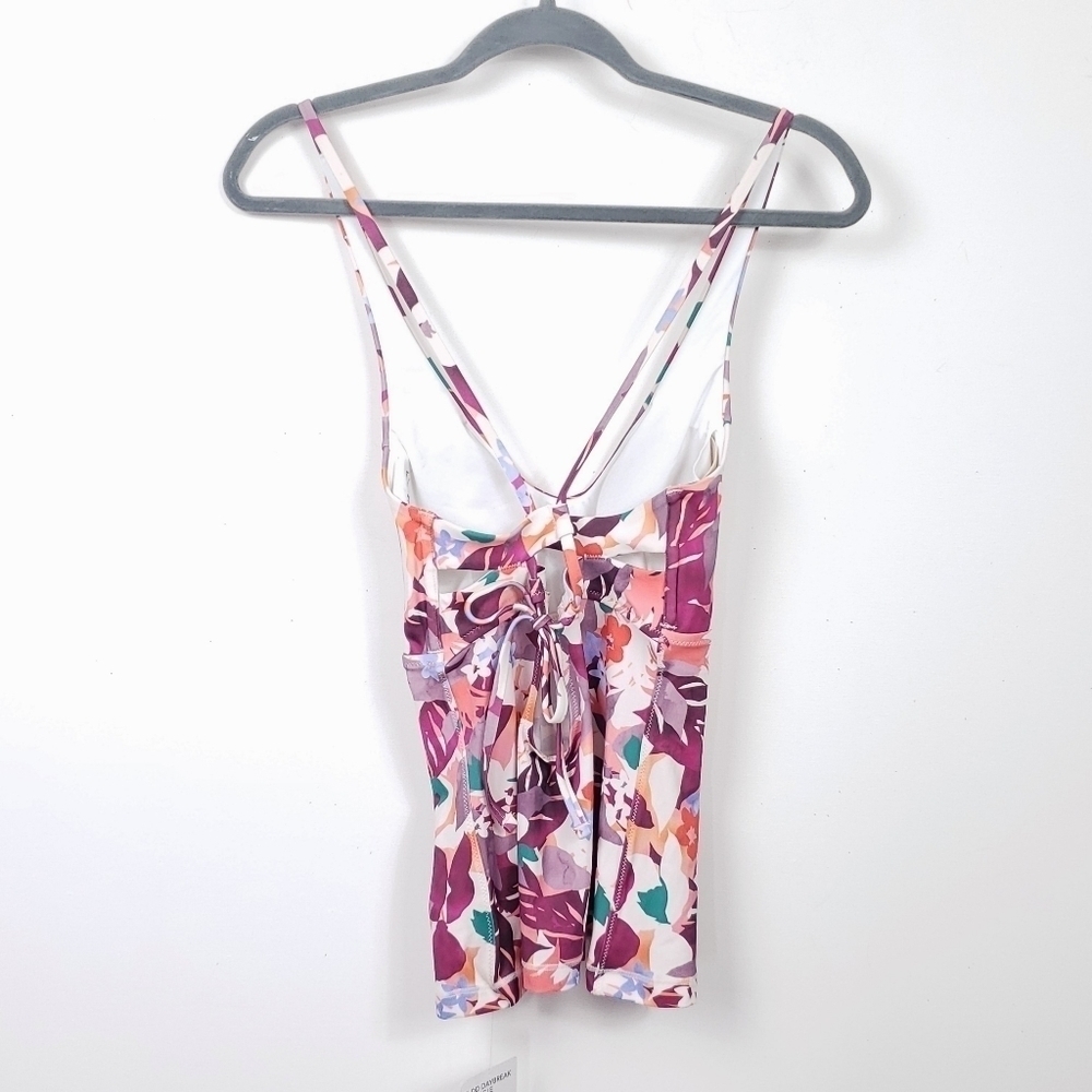 Athleta D/DD daybreak triangle tankini size S - Picture 7 of 9
